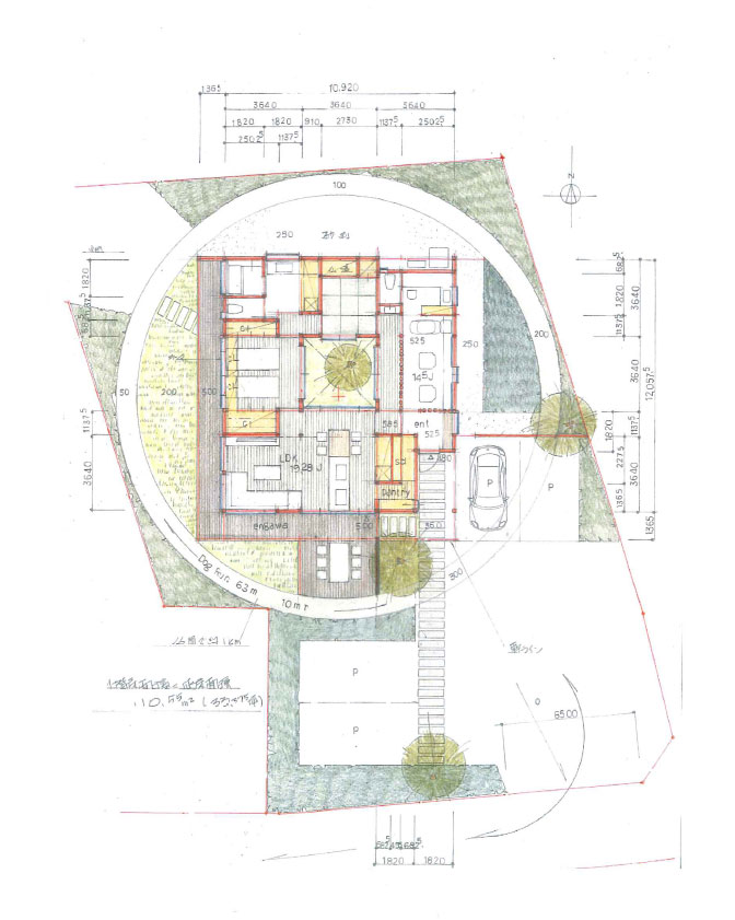 Floor Plan 生活動線の配慮と可変性を考えた間取り